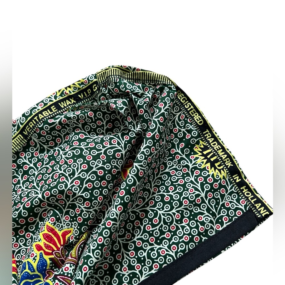 Handmade African Sheath Dress in Vibrant Batik-style Veritable Wax Print - Picture 10 of 10